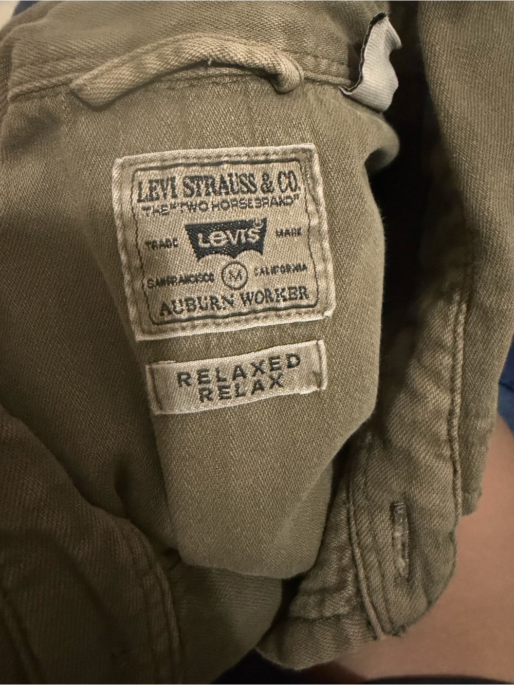 Levi's Men's Relaxed Fit Jeans - Olive